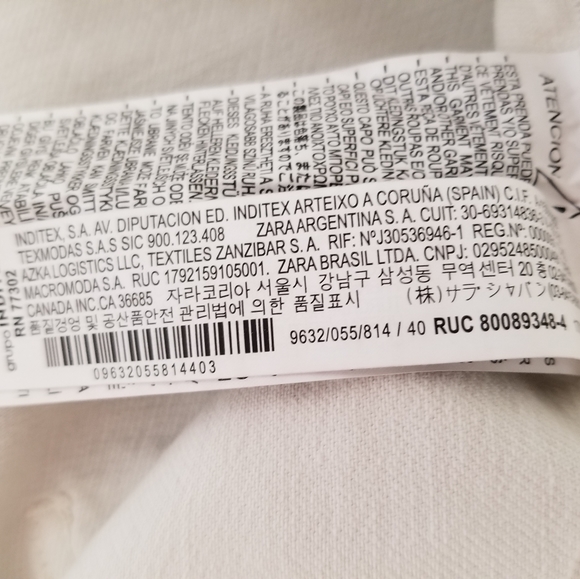 ZARA High Waist Twill Pants - Picture 6 of 6